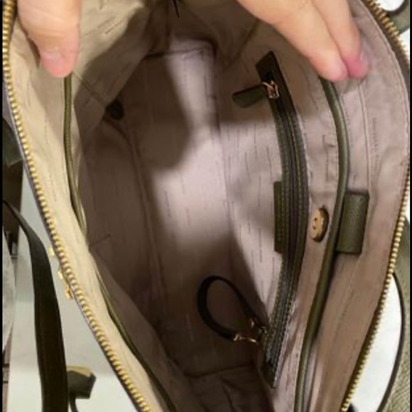 Olive green Michael Kors purse - Picture 2 of 3